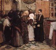 Joaquin Sorolla Kiss sacristy oil